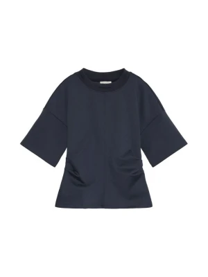 T-shirt basic Calvin Klein Jeans granatowy