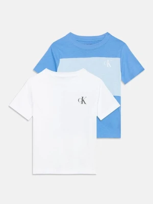 T-shirt basic Calvin Klein Jeans jasnoniebieski
