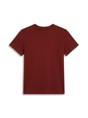 T-shirt basic Calvin Klein Jeans koniakowy