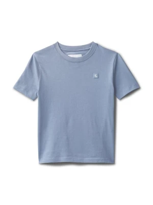 T-shirt basic Calvin Klein Jeans niebieski