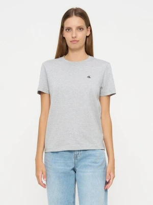 T-shirt basic Calvin Klein Jeans szary