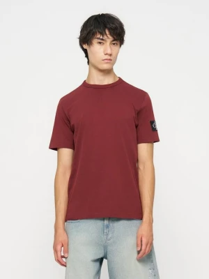T-shirt basic Calvin Klein Jeans zielony