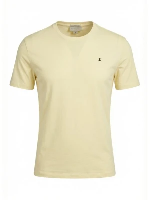 T-shirt basic Calvin Klein Jeans żółty
