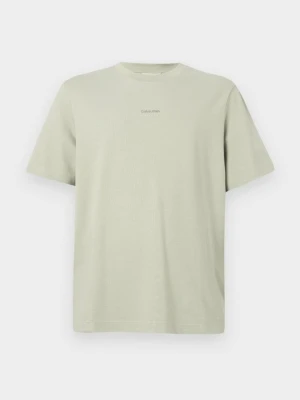 T-shirt basic Calvin Klein piaskowy