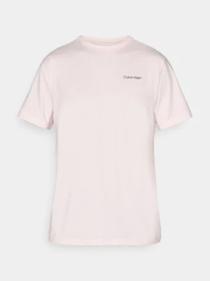 T-shirt basic Calvin Klein różowy