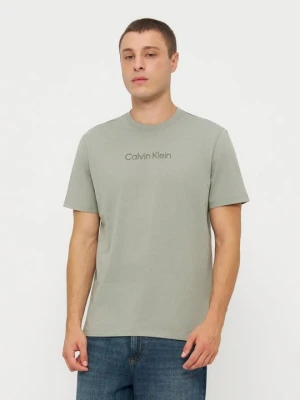 T-shirt basic Calvin Klein szary