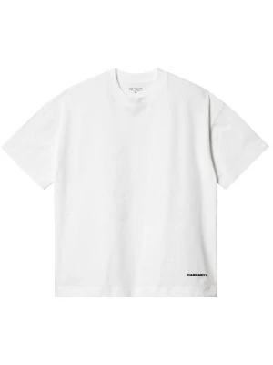 T-shirt basic Carhartt WIP biały