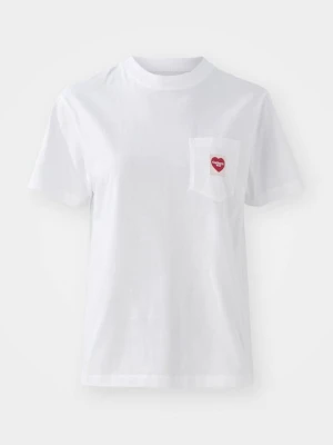 T-shirt basic Carhartt WIP biały