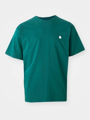 T-shirt basic Carhartt WIP ciemnozielony