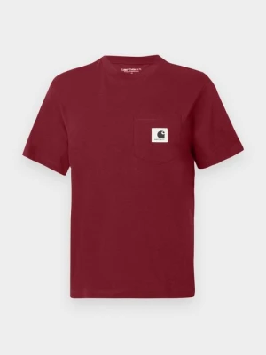 T-shirt basic Carhartt WIP czerwony
