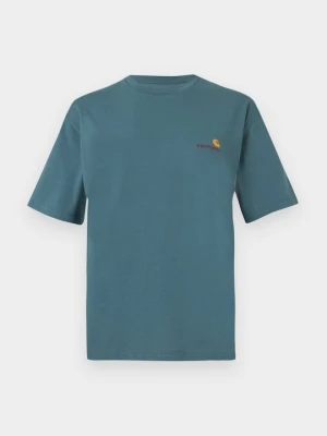 T-shirt basic Carhartt WIP niebieski