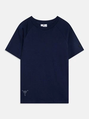 T-shirt basic Champion granatowy