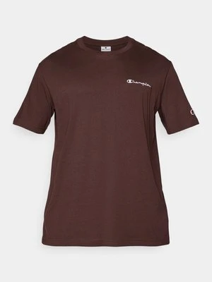 T-shirt basic Champion brązowy