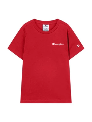 T-shirt basic Champion czerwony