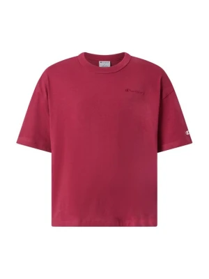 T-shirt basic Champion czerwony