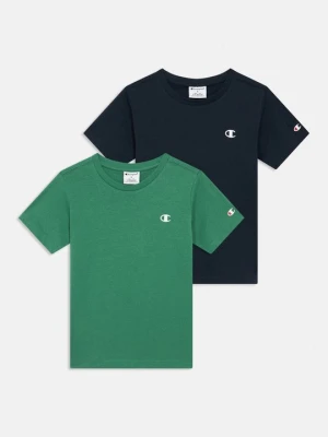 T-shirt basic Champion granatowy