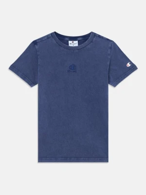 T-shirt basic Champion granatowy