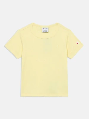 T-shirt basic Champion żółty