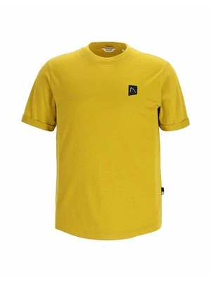 T-shirt basic CHASIN' żółty