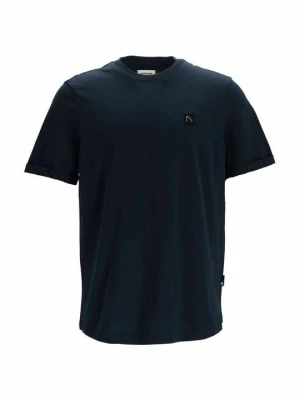 T-shirt basic CHASIN' granatowy