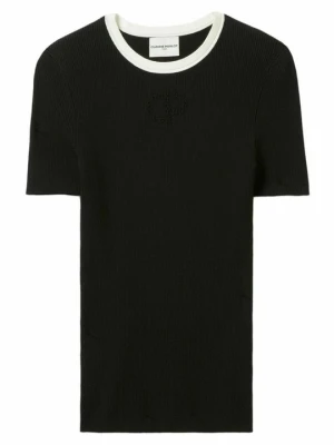 T-shirt basic CLAUDIE PIERLOT czarny