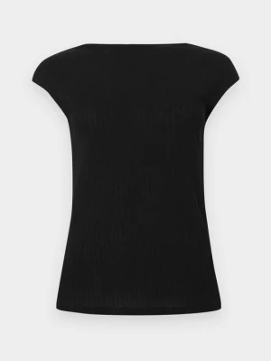 T-shirt basic Closed czarny
