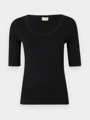 T-shirt basic Closed czarny