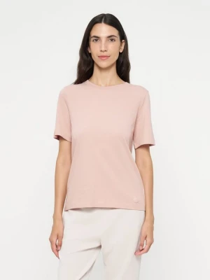 T-shirt basic Colmar jasnoróżowy