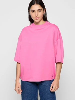 T-shirt basic Colmar różowy