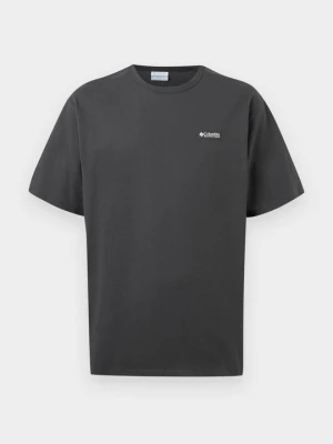 T-shirt basic Columbia antracytowy