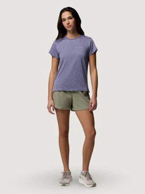 T-shirt basic Columbia fioletowy