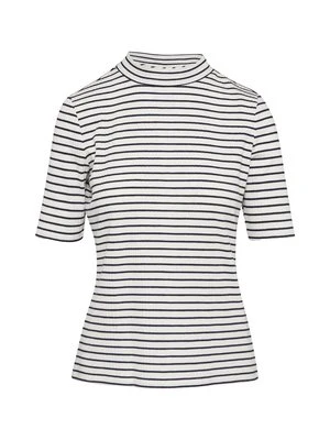 T-shirt basic comma biały