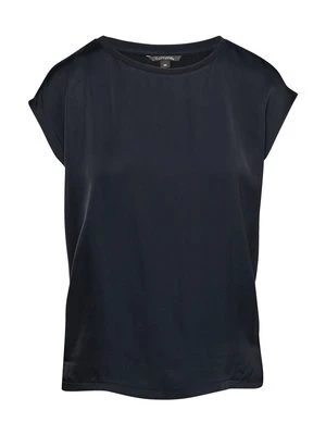 T-shirt basic comma granatowy