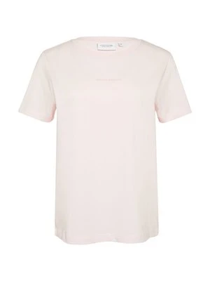 T-shirt basic Comma Casual Identity jasnoróżowy