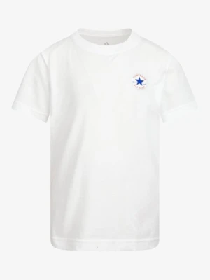 T-shirt basic Converse biały