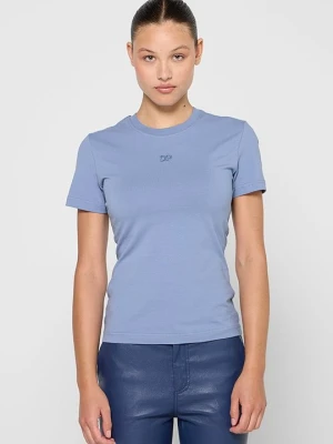 T-shirt basic Daily Paper niebieski