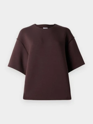 T-shirt basic Day Birger et Mikkelsen ciemnobrązowy