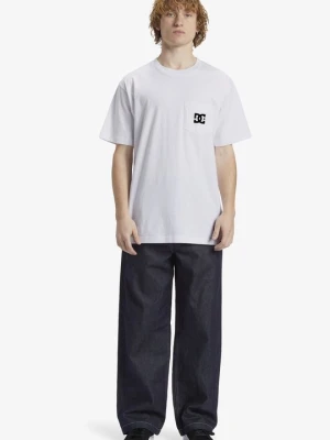 T-shirt basic DC Shoes biały