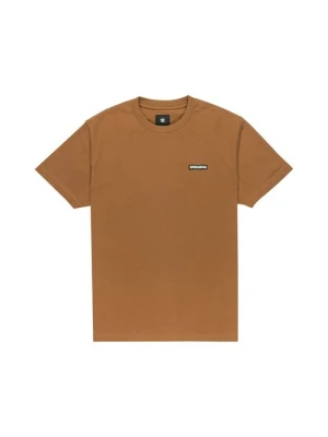 T-shirt basic DC Shoes brązowy