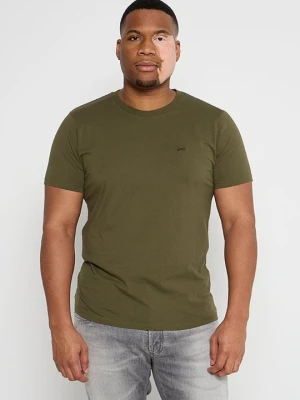 T-shirt basic Denham oliwkowy