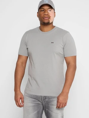T-shirt basic Denham szary