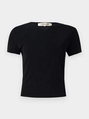 T-shirt basic Diane Von Furstenberg czarny