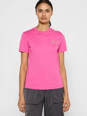 Zdjęcie produktu T-shirt basic Diesel różowy