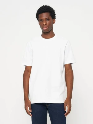 T-shirt basic Diesel biały