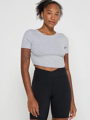 T-shirt basic DKNY szary