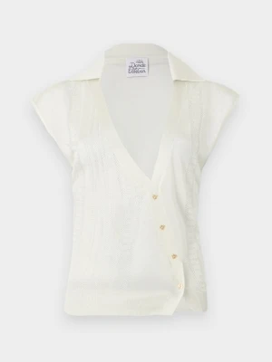 T-shirt basic Donde Esteban mleczny