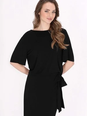 T-shirt basic Dreimaster czarny
