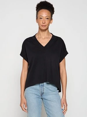 T-shirt basic Dreimaster czarny