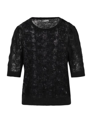 T-shirt basic Dreimaster czarny