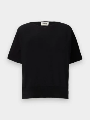 T-shirt basic Drykorn czarny